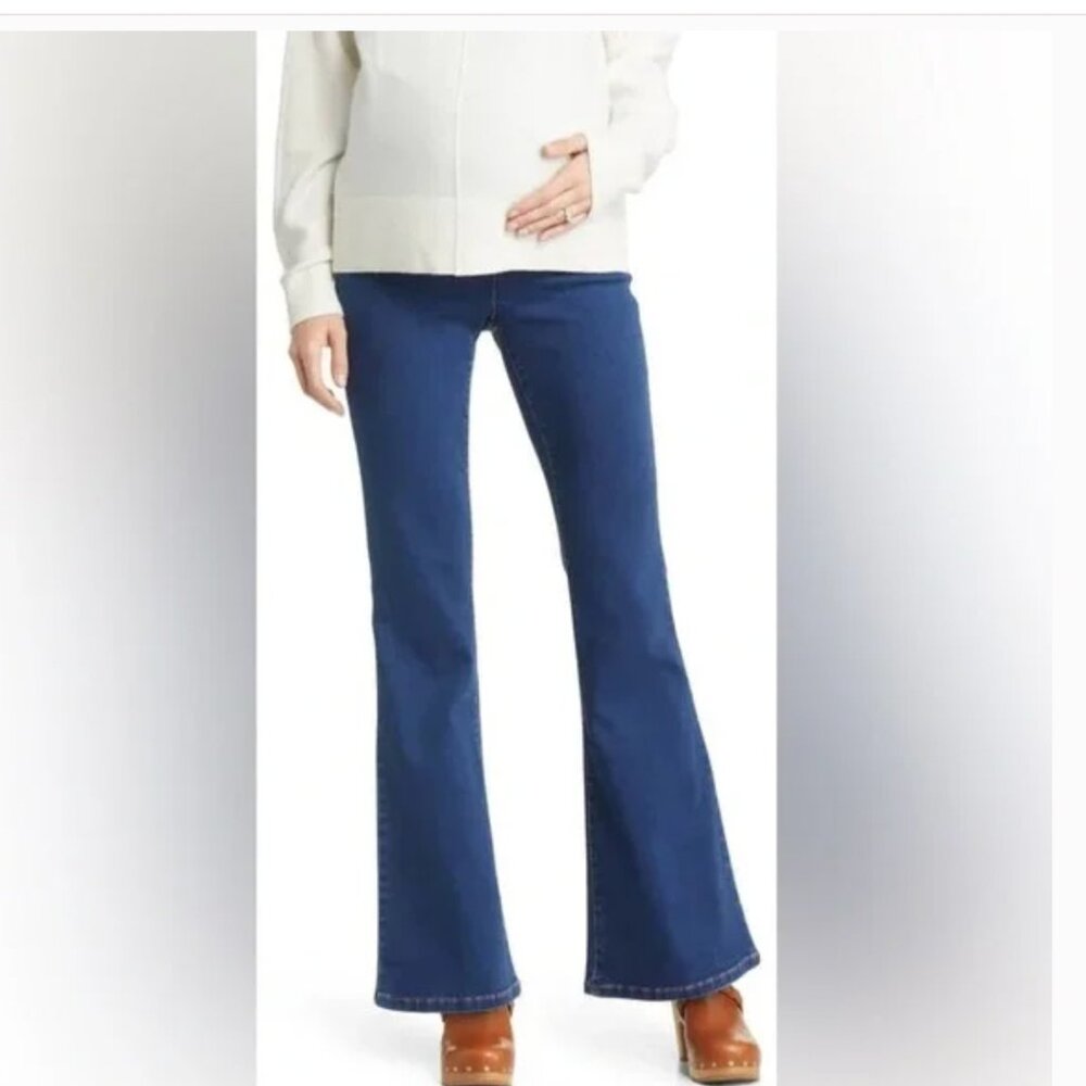 1822 Denim Better Butter Over the Bump Slim Bootcut Maternity Jeans